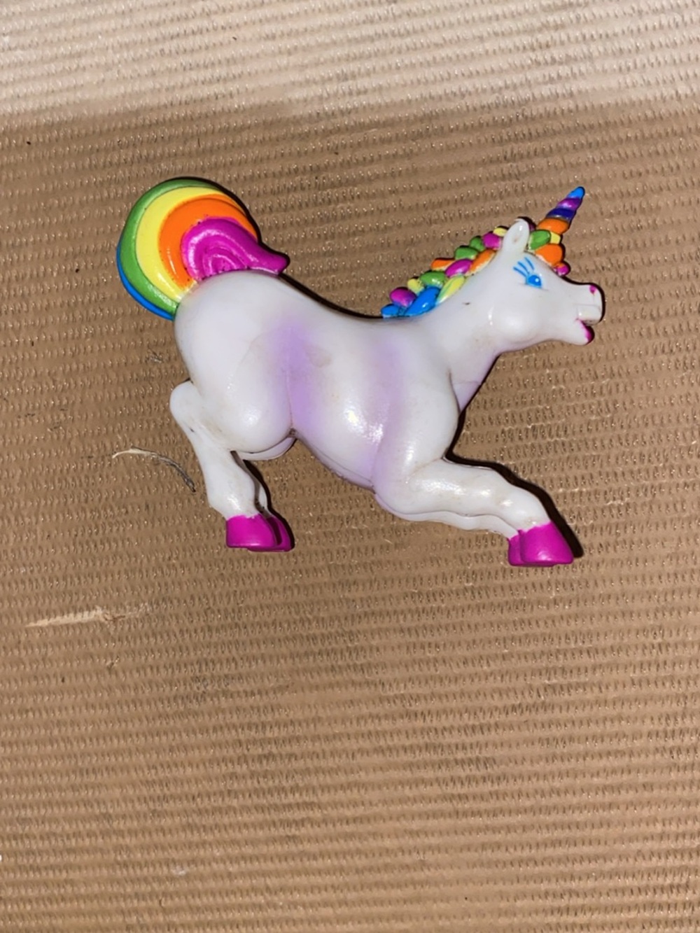 Vintage Lisa frank topper/figure
